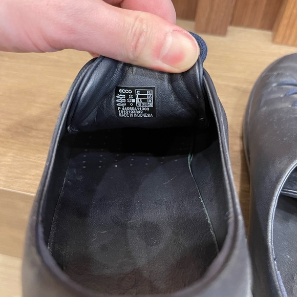 Ecco leather sneakers - Picture 3 of 8